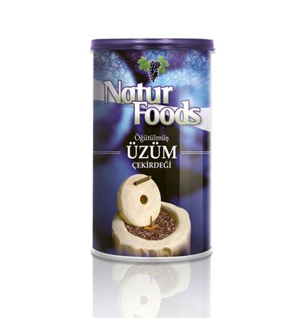 Natur Foods Öğütülmüş Üzüm Çekirdeği Kutu